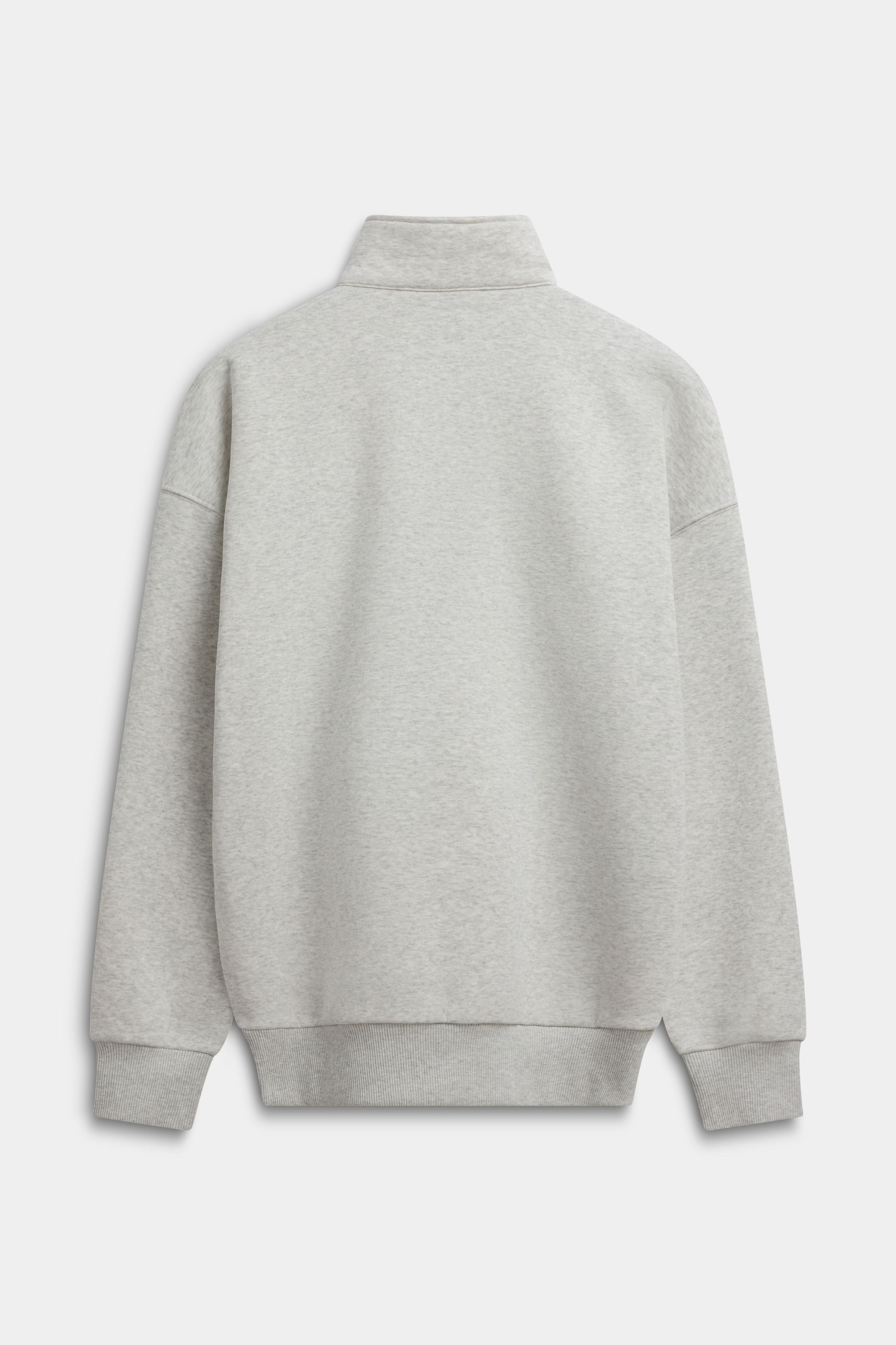 M. Raquet Club Half-Zip - Grey Melange